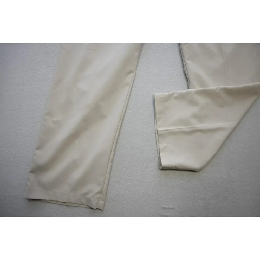 Adidas Golf Pants ClimaLite Beige Flat Dry Fitting Athletic Mens Size 36 x 32‎